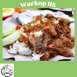 Nasi Kulit   Serundeng