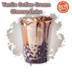 Vanila Coffee  Cream Cheese  Boba