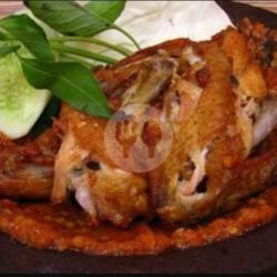 Ayam Bakar Penyet Sambal Campur