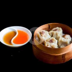 Dimsum Original Goreng (5 Pcs) Dimsum Ayam Topping :smoke Beef,jamur,keju,cumi,wortel