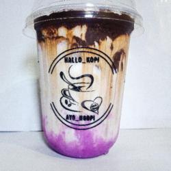 Ice Taro Milk Choco