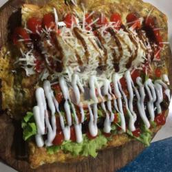 Roti John Ayam   Keju