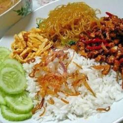 Nasi Uduk /nasi Putih  Cabe Telur