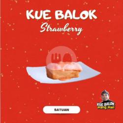 Kue Balok Strawberry Satuan