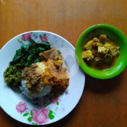 Nasi Cincang   Sayur Komplit