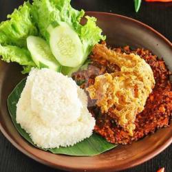 Ayam Crispy Cilik   Nasi