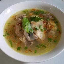 Sop Ayam Kampung  Suwir   Nasi