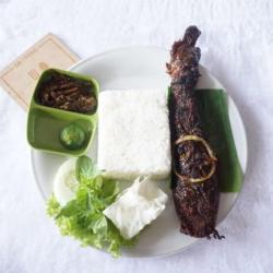 Nasi Lele Bakar