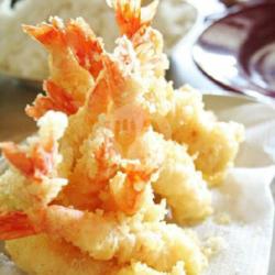 Shrimp Tempura Rice   Oranges Ice