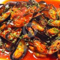 Kerang Hijau Saus Padang