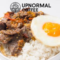 Nasi Beef Sambal Domba Membara   Telur