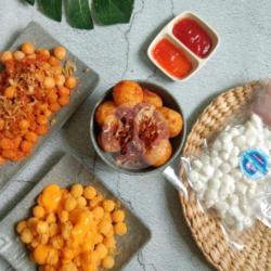 Mix Cimol Moza Dan Cimol Ayam