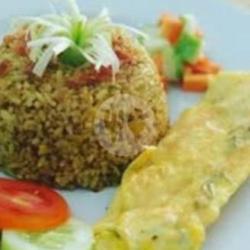 Nasi Kebuli Telur Dadar Gobal Gabul Free Es Teh