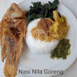 Nasi Ikan Mujair Goreng