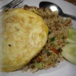 Nasi Goreng Telur Dadar Keju