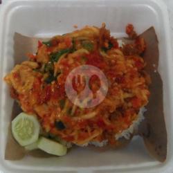 Ayam Geprek Topping Pencit