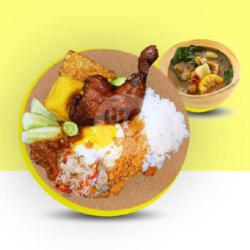 Paket Ayam Ungkep Goreng Komplit