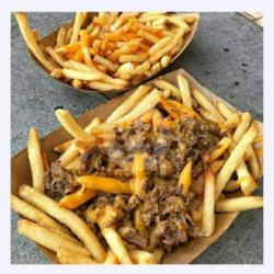 French Fries & Beef Cut