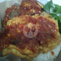 Nasi Telur Terong Penyet