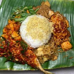 Nasi Gurih / Lemak   Ikan Kembung Sambal