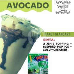 Pop Ice  Rasa Avocado Topping Standart