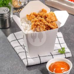 Pop Chicken Crispy With Sauce Bbq