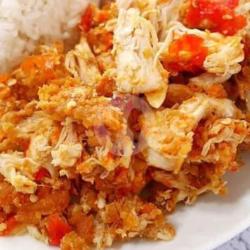 Chiprek   Nasi (chicken Geprek)