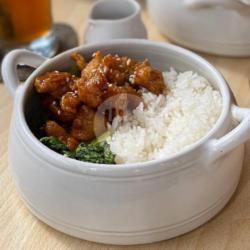 Honey Soy Chicken Rice Bowl