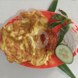 Nasi Telor Dadar  Cabe Setan