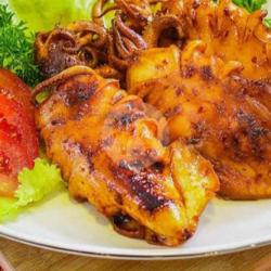 Cumi Bakar Bumbu Padang/jimbaran Tampa Nasi