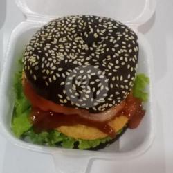 Balck Burger Crispy Telur