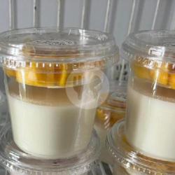 Coconut Mango Pudding