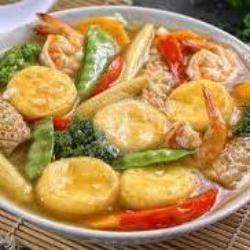 Sapi Sapo Tahu Seafood Spesial