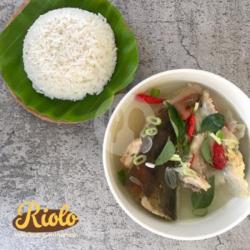 Sop Kepala Ikan   Nasi
