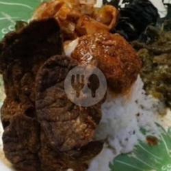 Nasi Paru Campur Kentang Balado