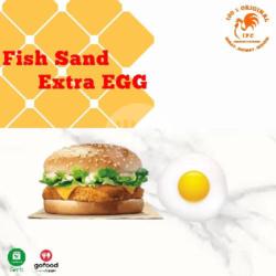 Fish Sandwich Extra Egg