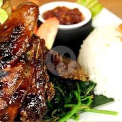 Bebek Bakar Bumbu Joglo   Nasi