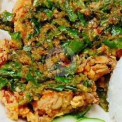 Ayam Penyet Sambal Ijo