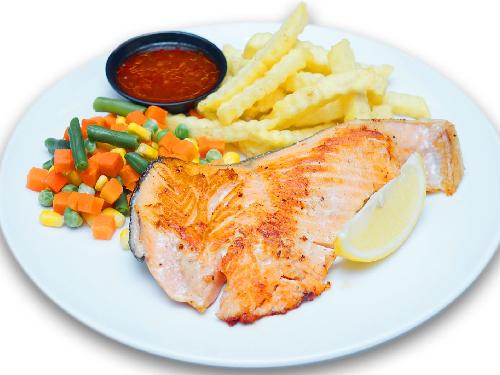 Sameruf Grilled Coffee Rubbed Steak, Pamulang,