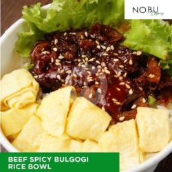 Beef Spicy Bulgogi Rice Bowl