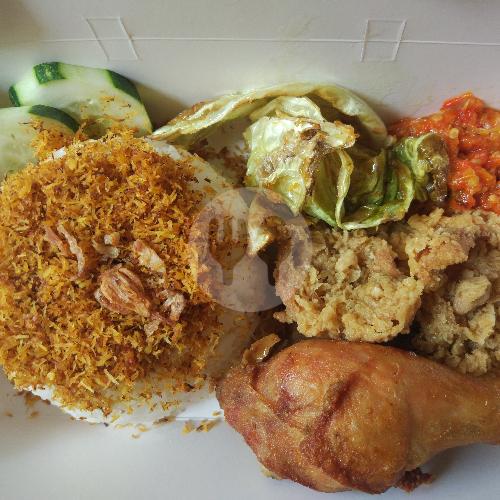 Nasi Kulit + Ayam Goreng