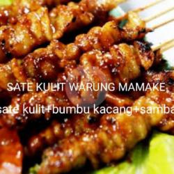 Sate Kulit 10 Tusuk Bumbu Kacang Sambal