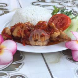 Paket Ayam Fillet Saos Padang