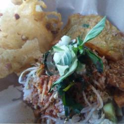 Nasi Pecel   Telor Dadar