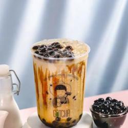 Double Pearl Milk Tea