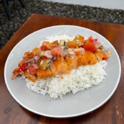 Chicken Katsu Sambal Matah