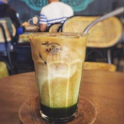 Ice Matcha Espresso Latte