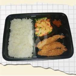 Nasi Bento Ebi Furai