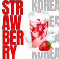 Strawberry Fresh Milk Korea