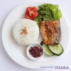 Nasi Bandeng Sambel Gobyos   Bakwan Grg